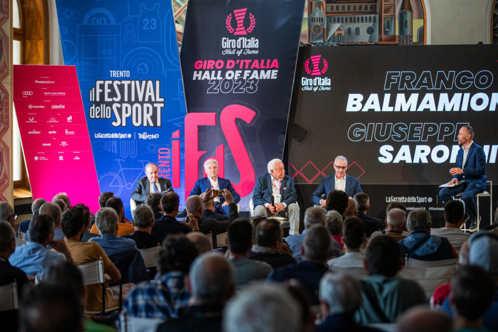 Festival dello Sport: Balmamion e Saronni nella Hall of Fame del