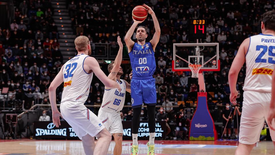 FIBA World Cup 2023 Qualifiers: Italia-Islanda 95-87