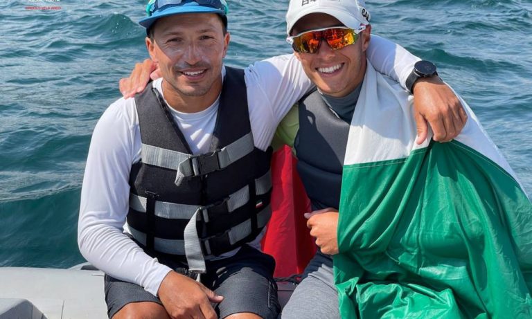 Vela, al mondiale Ilca 6 giovanile oro e bronzo per l’Italia con Mattia Cesana e Sara Savelli