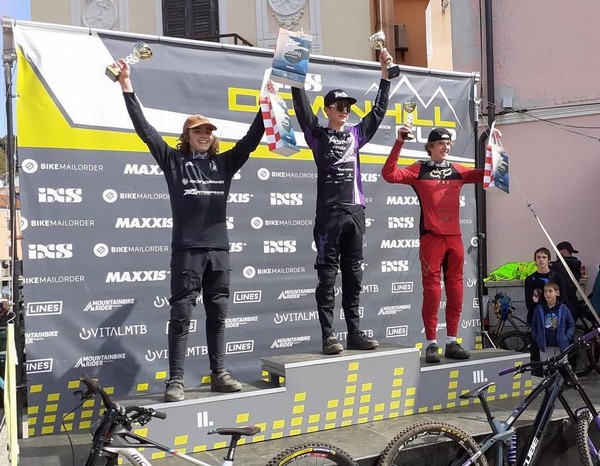 MTB Downhill, coppa Europa: Christian Hauser vince tra gli under 17