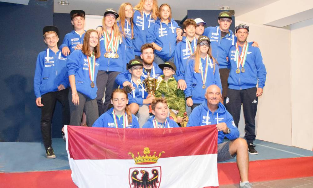 Ai tricolori sci d’erba 25 titoli e 45 medaglie per il Trentino
