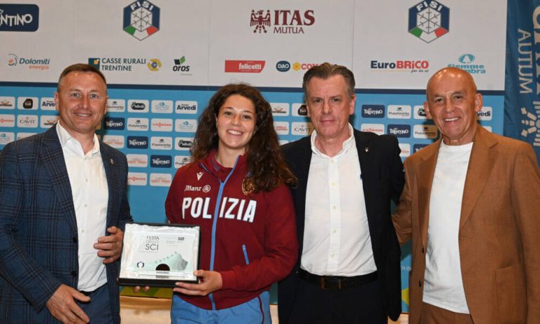 Ludovica Righi e Iacopo Bortolas atleti dell’anno, 171 i premiati alla Festa dello Sci di Cavalese