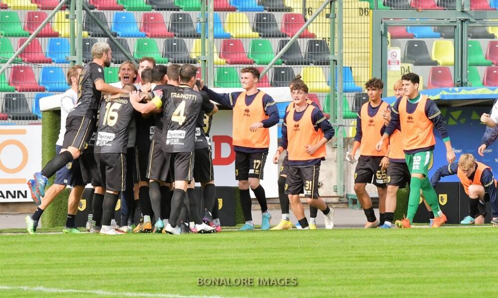 Il Trento impatta 2 a 2 con il Piacenza