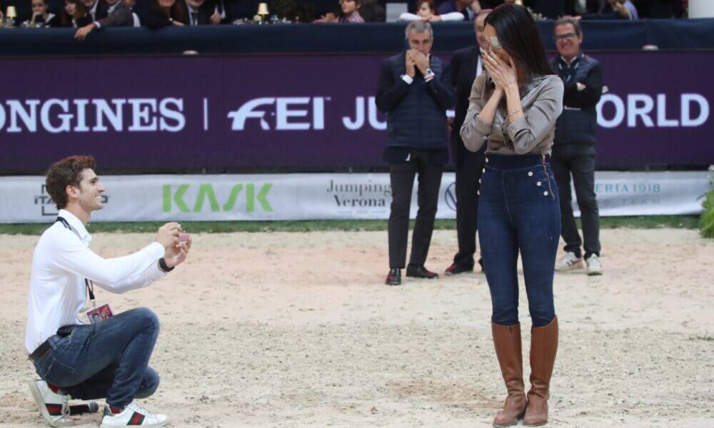 Galeotta fu Fieracavalli: matrimonio in vista per Gessica Notaro e Filippo Bologni
