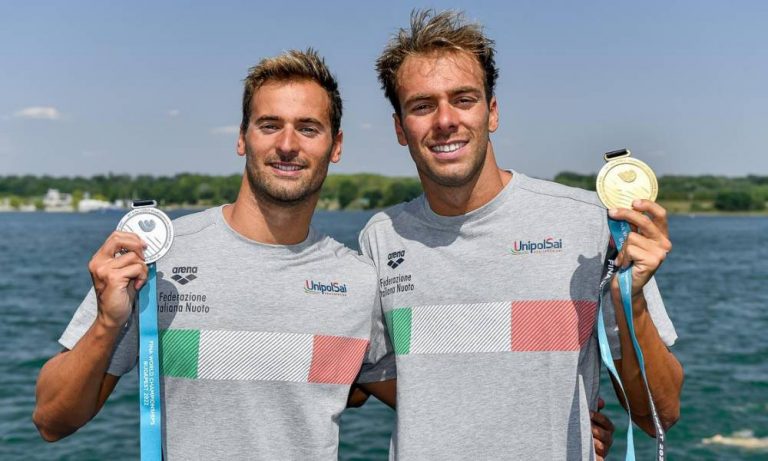 Doppietta da leggenda. Paltrinieri campione, Acerenza argento nella 10 km!