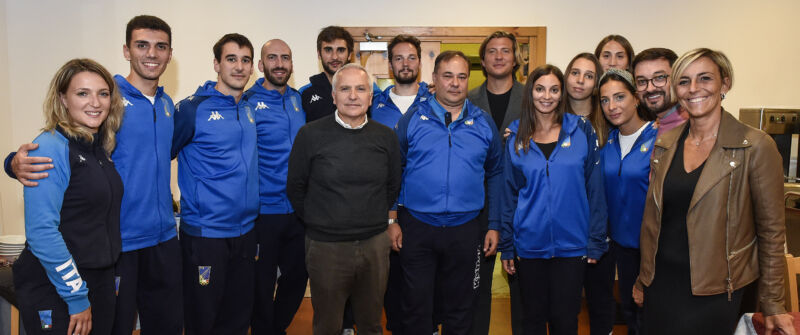 La Nazionale italiana di spada si allena a Trento