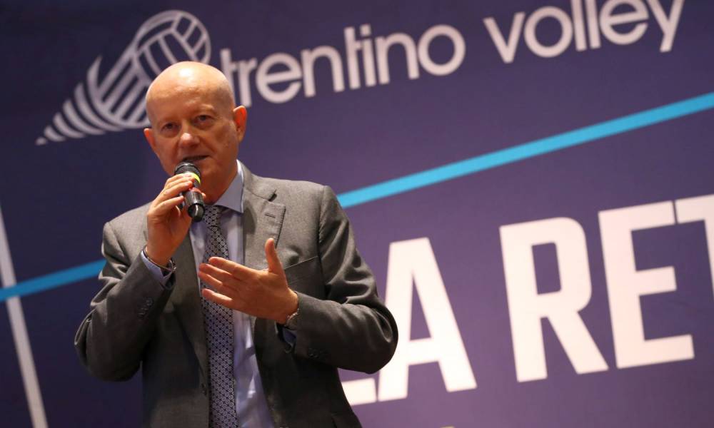 Bruno Da Re nuovo Presidente di Trentino Volley, succede a Diego Mosna. Mauro Poli Vice Presidente