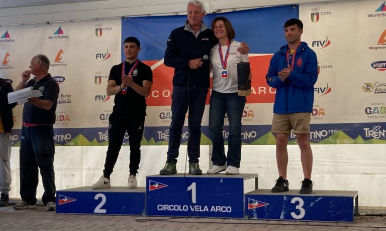 Ad Arco festa della vela Open skiff e RS Aero. Oltre 100 provenienti da tutta Italia