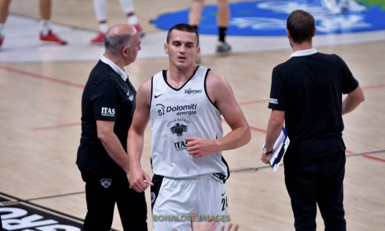 Aquila Basket Trento: partita ieri la stagione 2022/23