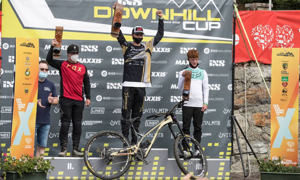 Christian Hauser vince la seconda gara dell’Europeo di downhill