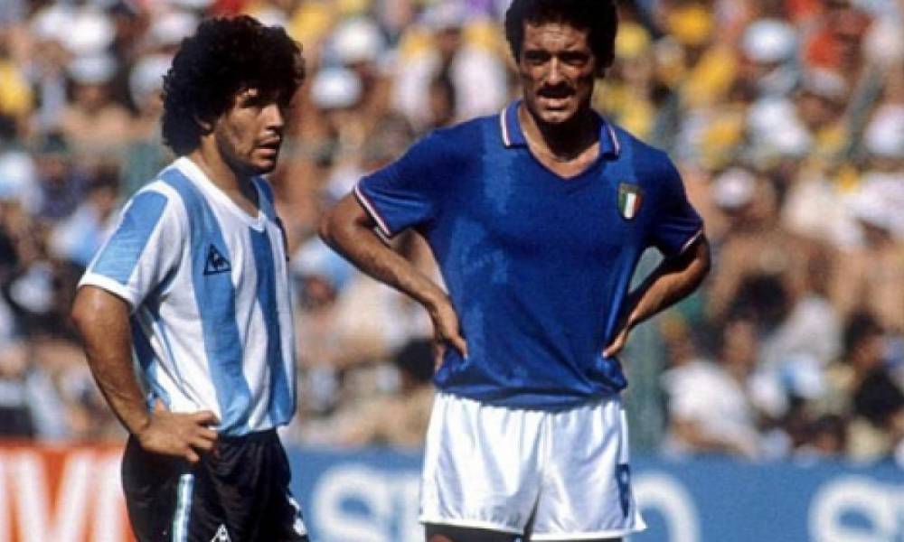 Maradona visto con gli occhi di un bambino