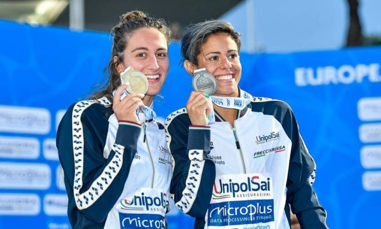 Europei di Roma. Quadarella ancora regina, Carraro e Ceccon d’argento e Caramignoli bronzo