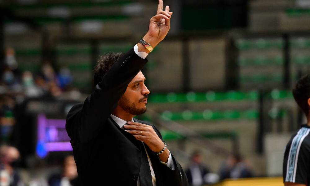 Coach Nicola Brienza presenta il match di domani sera contro Reggio Emilia