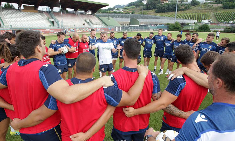 Rugby Trentino, da lunedì 22 la nazionale azzurra in ritiro a Pergine Valsugana