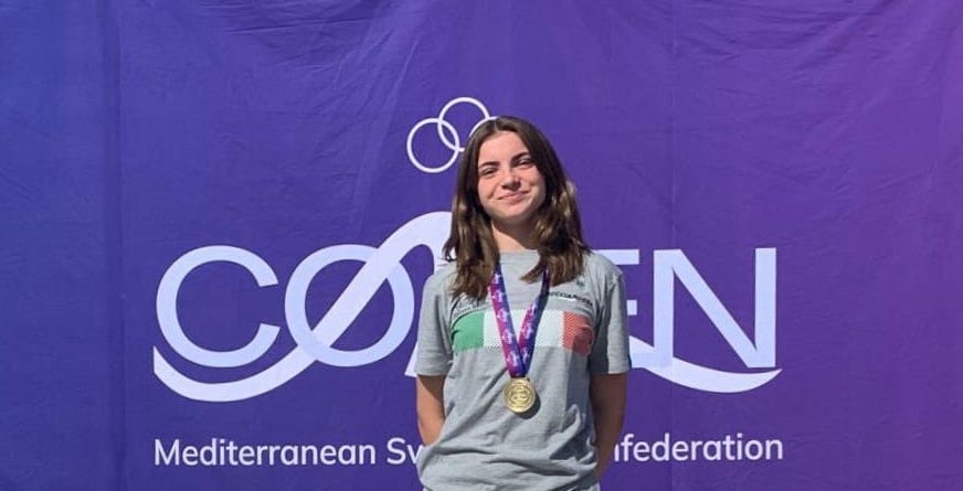 Sofia Dandrea, la trentina d’oro a Belgrado