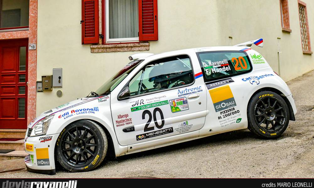 Devis Ravanelli secondo al Dolomiti Brenta Rally