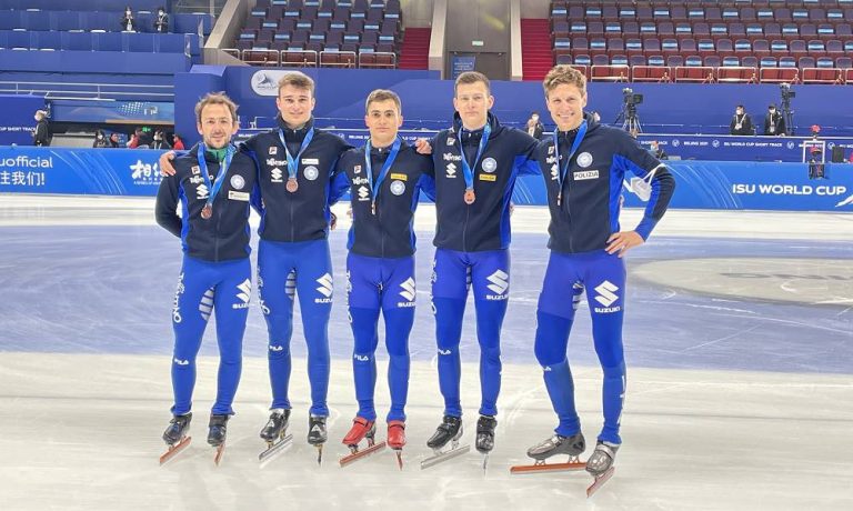 Short Track, CdM in Cina: gran terzo posto per la staffetta maschile!