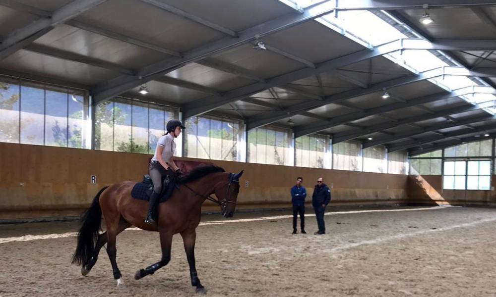 Leonardo Tiozzo ed Eugenio Rovida sono tornati in Trentino per uno stage promosso dalla FISE