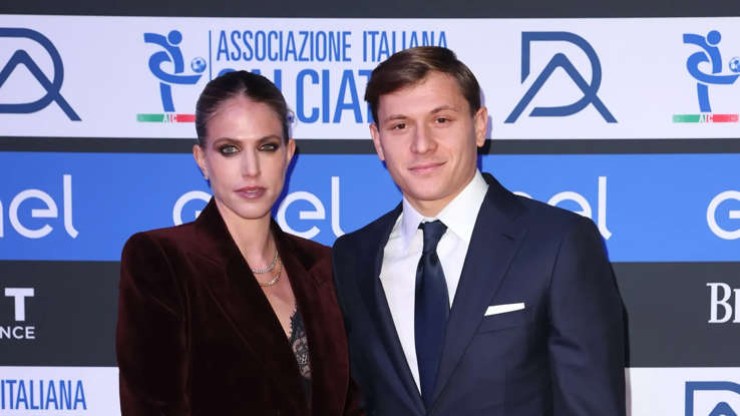 Barella e la moglie Federica Schievenin 