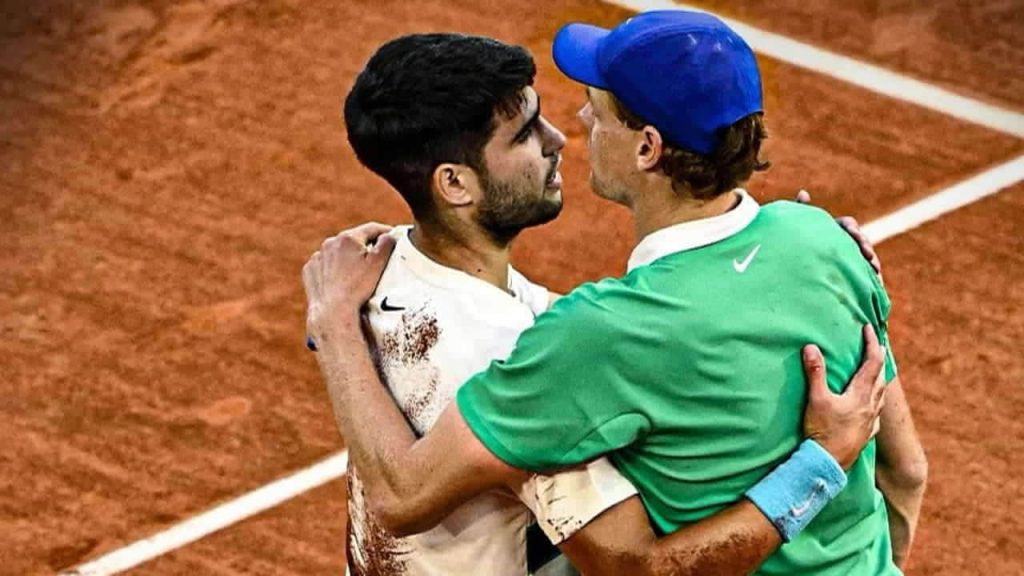 Carlos Alcaraz e Jannik Sinner - Foto Instagram - Sportmagazinetrentino.it