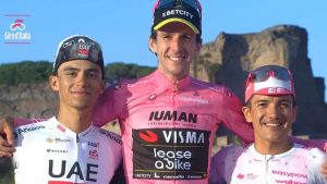 Del Toro, Yates e Carapaz: il podio del Giro d'Italia 2025 - Sportmagazinetrentino.it