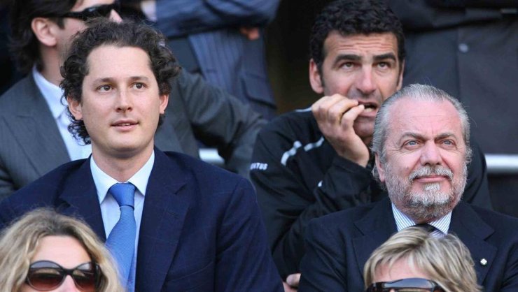 John Elkann e De Laurentiis