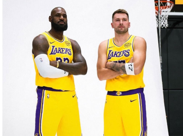 LeBron James e Luka Doncic, la coppia d'oro dei Lakers - Sportmagazinetrentino.it