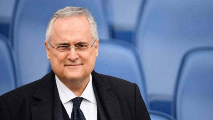 Lotito è fiducioso per il futuro della Lazio