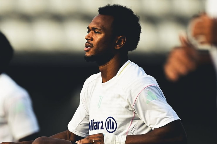 Openda si allena alla Continassa - Foto dal suo profilo Instagram - Sportmagazinetrentino.it