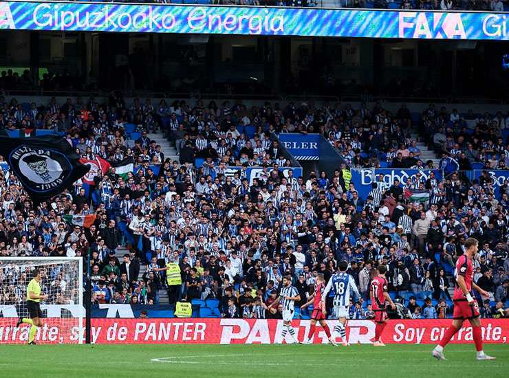 Il tifo della Real Sociedad - Sportmagazinetrentino.it