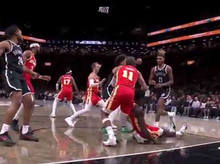 Trae Young ko in Nets-Hawks - Sportmagazinetrentino.it