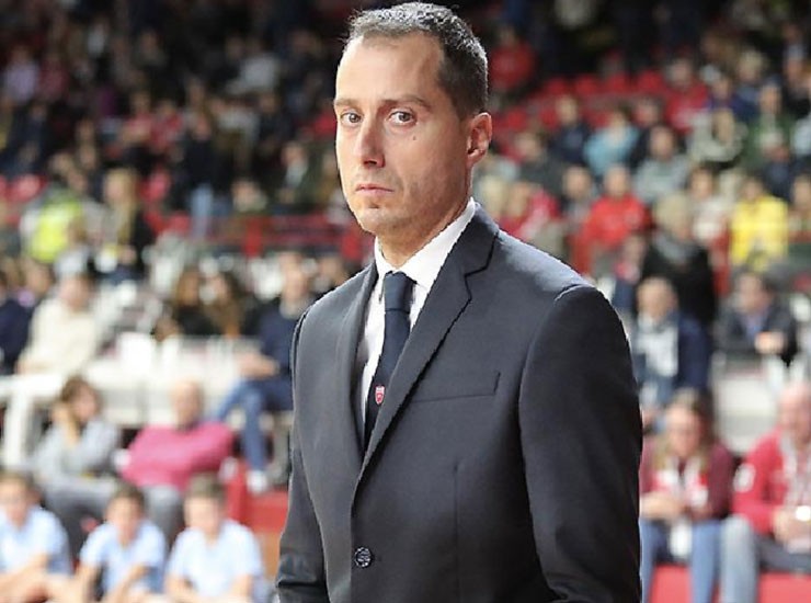 Il coach di Sassari Massimo Bulleri - Sportmagazinetrentino.it