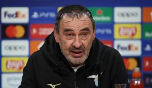 Una batosta per Maurizio Sarri